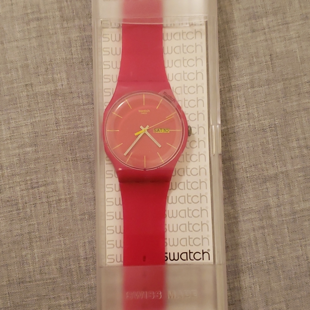 Swatch Pink Watch